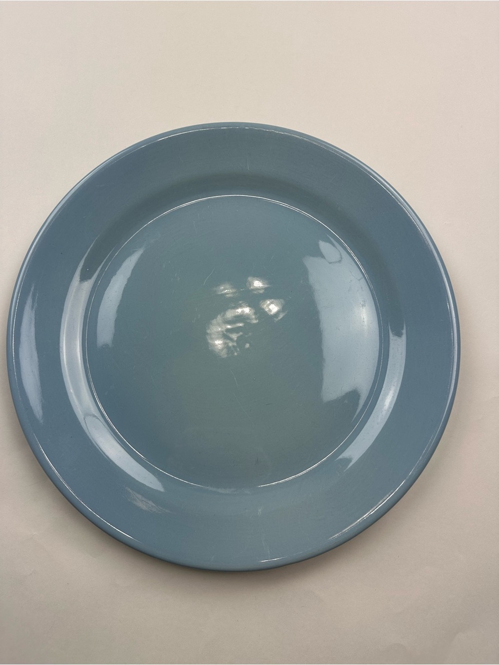 Lu-Ray Pastels Vintage Blue 14 Inch Plate
